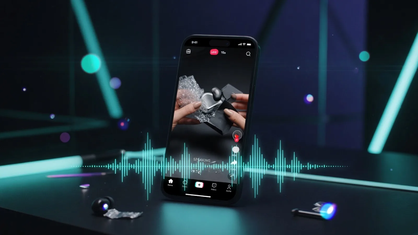 Faceless UGC & TikTok Hooks: 15-Second AI Clips With Synced Speech